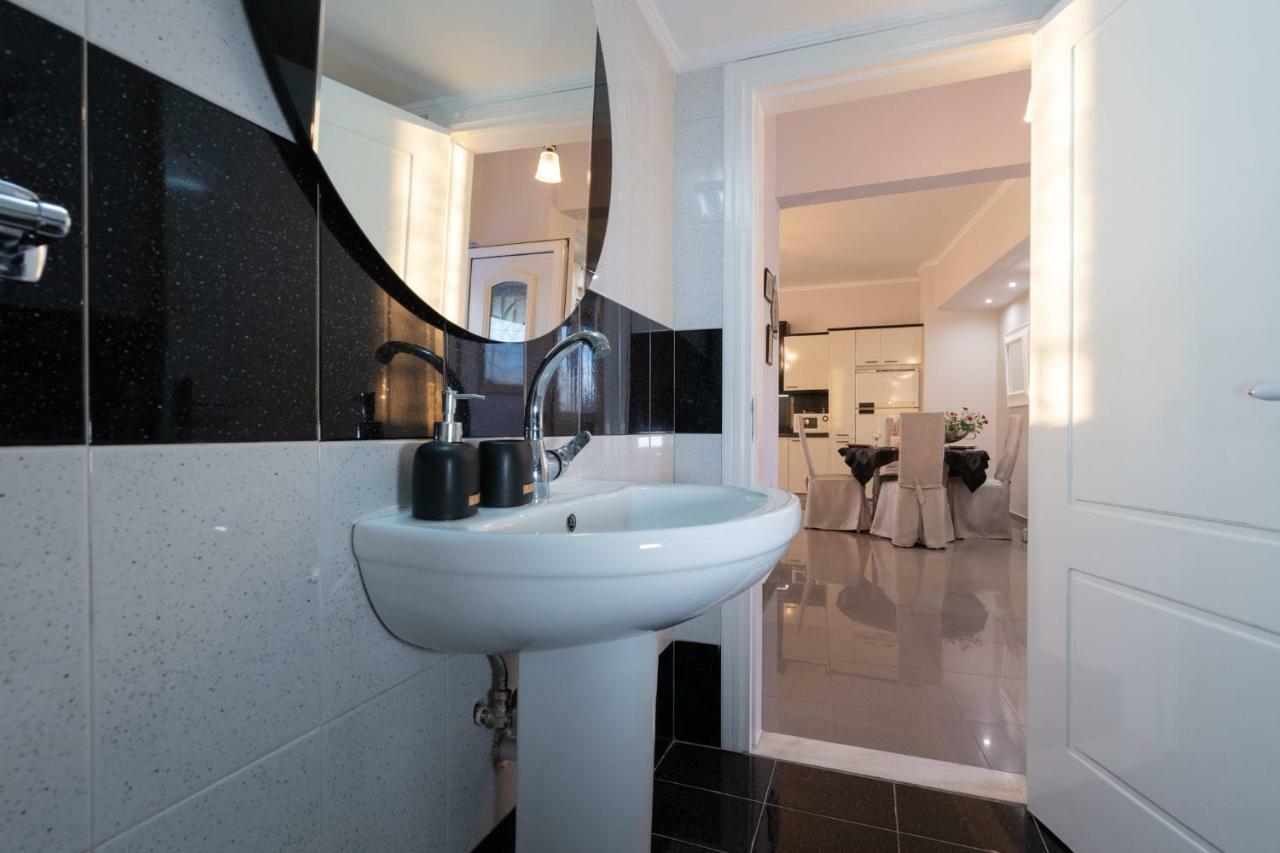 Fontana Luxury Villa Salakos With Pool Near Beach المظهر الخارجي الصورة