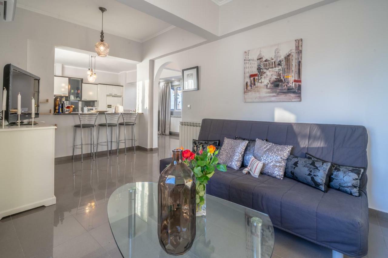 Fontana Luxury Villa Salakos With Pool Near Beach المظهر الخارجي الصورة